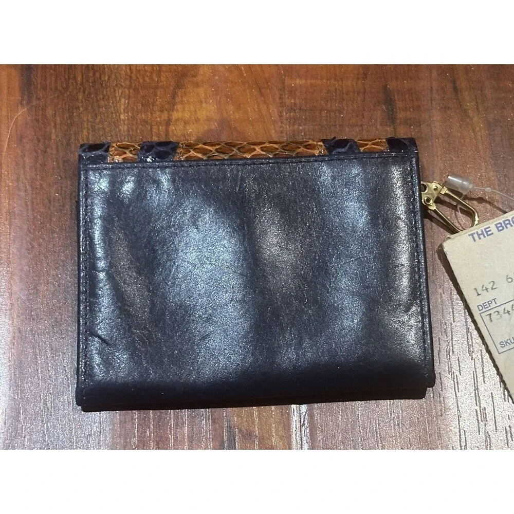 Gary’s of California Genuine Snake Leather 8-Ring Key Holder Case New with Tags!